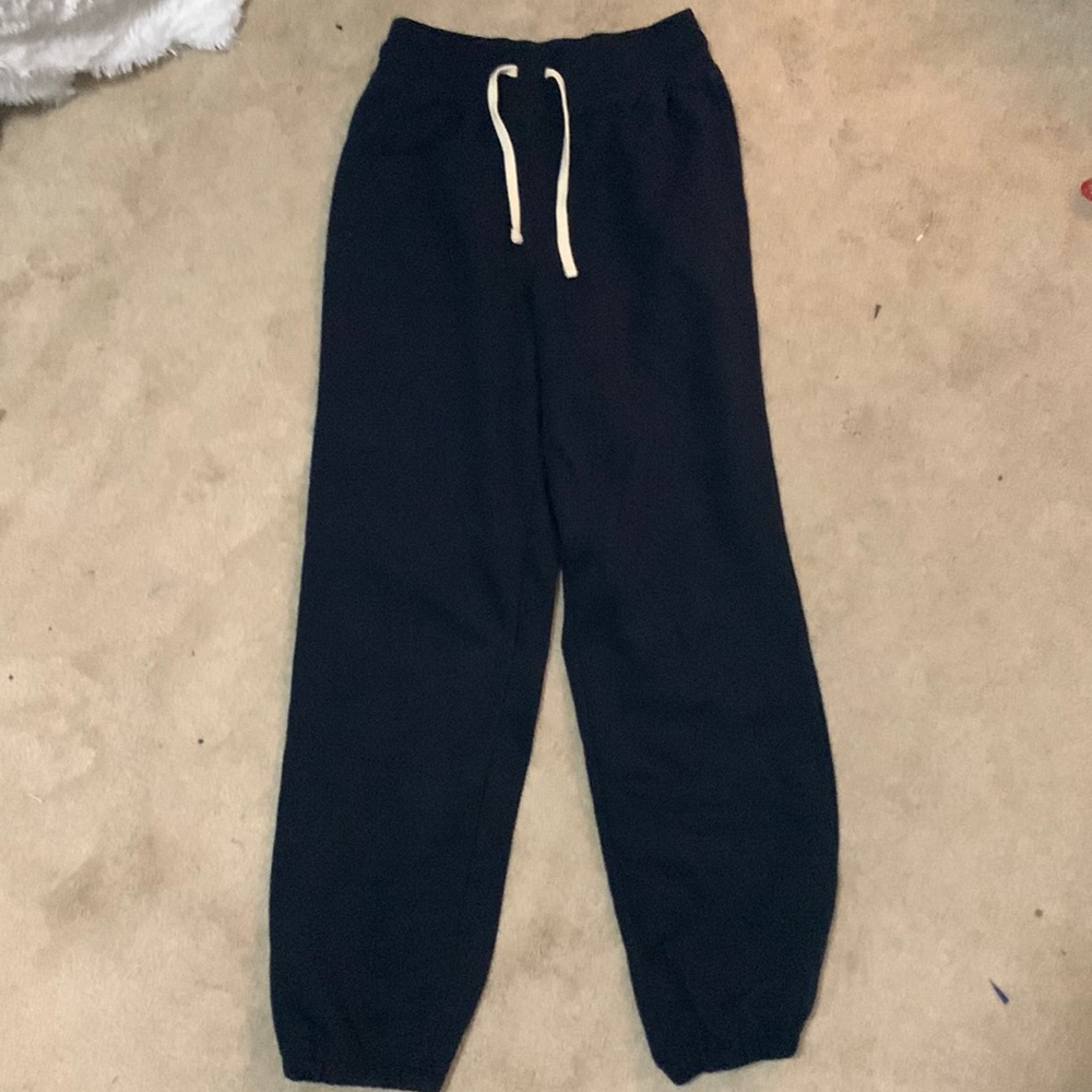 Lands’ End Sweatpants, navy blue, US small